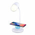 LED lamp with Speaker and Wireless Charger Grundig White 10 W 50 lm Ø 12 x 26 cm Plastic 3-in-1