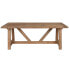 Фото #2 товара Обеденный стол Home ESPRIT Натуральный древесина тика 200 x 100 x 75 cm