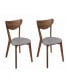 Фото #1 товара Bernardo Upholstered Dining Chairs (Set of 2)