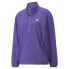 Фото #3 товара Puma Pronounce X Half Zip Sweatshirt Womens Purple 53404074