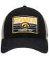 Men's Black, Natural Iowa Hawkeyes Four Stroke Clean Up Trucker Snapback Hat