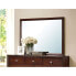 Ilana Mirror In Brown Cherry