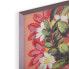 Painting Versa Pink Flowers Canvas Pinewood 2,8 x 90 x 120 cm