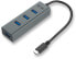 HUB USB I-TEC 4x USB-A 3.0 (C31HUBMETAL403)