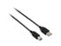 Фото #2 товара V7 Black USB Cable USB 2.0 A Male to USB 2.0 B Male 3m 10ft - 3 m - USB A - USB B - USB 2.0 - Male/Male - Black