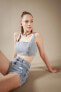 Фото #3 товара Jean 100 Pamuk Crop Bluz A8524ax23hs