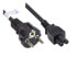 Good Connections P0005-S030 - 3 m - Power plug type E+F - C5 coupler - H05VV-F - 250 V - 2.5 A