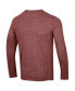 Фото #2 товара Men's Heather Burgundy Colorado Avalanche Tri-Blend Long Sleeve T-shirt