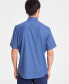 ფოტო #2 პროდუქტის Men's Short-Sleeve Modern Stretch Dobby Shirt, Created for Macy's