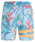 ფოტო #5 პროდუქტის Men's Phantom+ Block Party Renegade Drawstring 18" Boardshorts