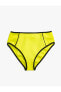 Фото #11 товара Плавки Şahika Ercümen X - Biye Detaylı Yüksek Bel Bikini Altı