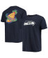 Фото #1 товара Men's College Navy Seattle Seahawks 1998 Pro Bowl T-shirt