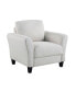 Фото #2 товара 35.4" Microfiber Wilshire Chair with Rolled Arms