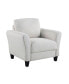 35.4" Microfiber Wilshire Chair with Rolled Arms