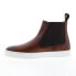 Фото #5 товара Bruno Magli Romeo BM1ROMB0P Mens Brown Leather Slip On Chelsea Boots 9.5