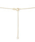 ფოტო #4 პროდუქტის Diamond Cushion Cluster 18" Pendant Necklace (1 ct. t.w.) in 14k Gold, Created for Macy's