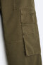 Utility cargo trousers