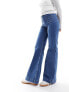 Фото #1 товара & Other Stories high waist flared jeans in mid blue