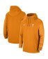 Фото #1 товара Men's Tennessee Orange Tennessee Volunteers 2023 Sideline Player Quarter-Zip Hoodie Jacket