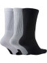 Фото #7 товара Nike Basketball Everyday unisex 3 pack of socks in white, grey and black