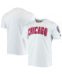 Фото #1 товара Men's White Chicago Cubs Team Logo T-shirt