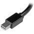 StarTech.com Travel A/V adapter: 3-in-1 Mini DisplayPort to DisplayPort DVI or HDMI converter - 0.15 m - Mini DisplayPort - DisplayPort + DVI-D + HDMI - Male - Female - Straight