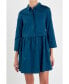 ფოტო #1 პროდუქტის Women's Shirt Mini Dress