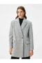 Кашемировое пальто Koton Coat Grey