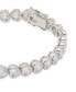 ფოტო #2 პროდუქტის Gold-Tone Cubic Zirconia Heart Tennis Bracelet