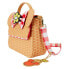 Фото #4 товара LOUNGEFLY Minnie Picnic Basket Shoulder Bag