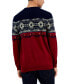 ფოტო #2 პროდუქტის Men's Merino Genn Fair Isle Sweater, Created for Macy's
