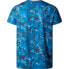 The North Face Reaxion Amp Crew Print Синий, M - фото #2