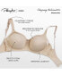 Women's Secrets Shapes & Supports Balconette Full Figure Wirefree Bra US4824