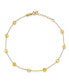 Фото #1 товара Браслет Macy's Anklet with Adjustable 14k Yellow Gold