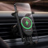 Фото #13 товара Держатель для автомобиля с индукционной зарядкой 15W на вентиляционную решетку Baseus Stable Series черный
