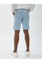 Фото #12 товара Шорты мужские Koton с карманами и пуговицами, детали с отворотом из хлопка
