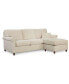 Фото #2 товара Lidia 82" Fabric 2-Pc. Reversible Chaise Sectional Sofa with Storage Ottoman, Created for Macy's