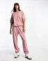 Фото #3 товара ASOS DESIGN oversized sweatshirt co-ord in washed pink