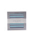 Фото #2 товара Blue and White Stripe Ultimate Road Trip 100% Natural Cotton Muslin Crib Sheet