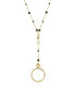 Фото #1 товара 2028 gold-Tone Magnifying Glass Drop Necklace