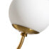 Фото #2 товара Настенный светильник BB Home Стеклянный Позолоченный Металл Белый Vintage 24,8 x 24,8 x 42 см