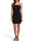 Women's Spaghetti Strap Bodycon Crepe Scuba Dress