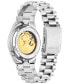 ფოტო #3 პროდუქტის Men's Tsuyosa Automatic Stainless Steel Bracelet Watch 40mm