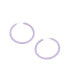 ფოტო #1 პროდუქტის Women's Pastel Hoop Earrings