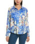 Фото #1 товара Fate Patchwork Print Button-Down Shirt Women's