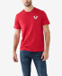 ფოტო #3 პროდუქტის Men's Short Sleeve Box Horseshoe T-shirt