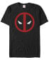 Фото #1 товара Marvel Men's Deadpool Mask Classic Big Face Short Sleeve T-Shirt