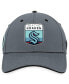 Фото #3 товара Men's Gray Seattle Kraken Authentic Pro Home Ice Flex Hat