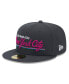 Фото #1 товара Men's Graphite New York Mets 2024 City Connect Icon 59FIFTY Fitted Hat