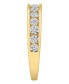 ფოტო #2 პროდუქტის Certified Diamond Channel Band (2 ct. t.w.) in 14K White Gold or Yellow Gold